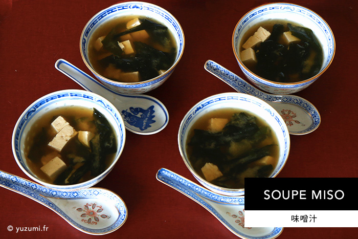 Photo soupe miso